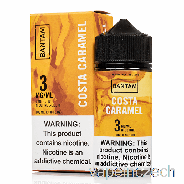 Costa Caramel - Bantam Vape - 100 Ml 6mg Vape Bez Nikotinu